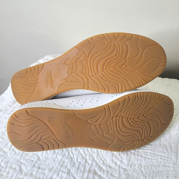 Dansko Orli Perforated Leather Sneakers Gray Lace Up I EU 39 I US 9 - Picture 8 of 11